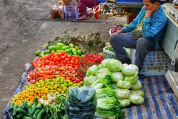 Comerciante ambulante de verduras. Foto: Pixabay