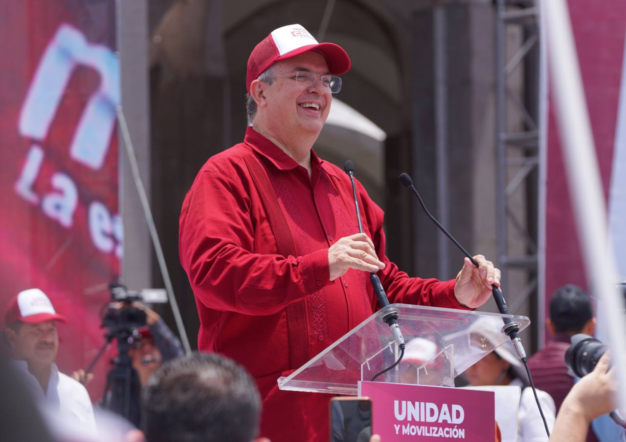 Marcelo Ebrard, canciller de México. Foto Twitter @PartidoMorenaMx